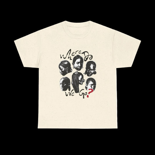 RIMON -  Where Do We Go? Tee (Natural)